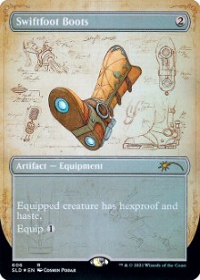 Swiftfoot Boots Secret Lair Drop - Blueprint